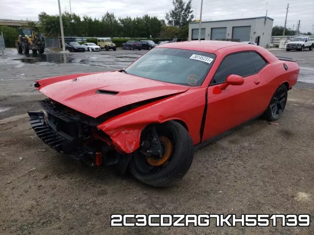 2C3CDZAG7KH551739 фото 3