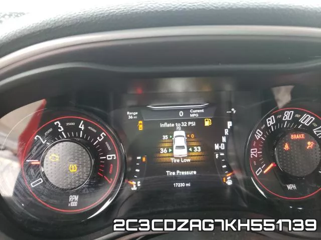 2C3CDZAG7KH551739 фото 9