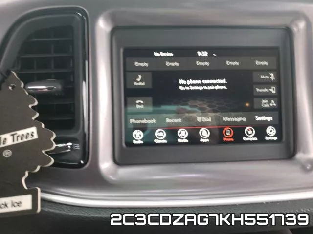 2C3CDZAG7KH551739 фото 10