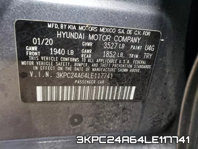 3KPC24A64LE117741 фото 2