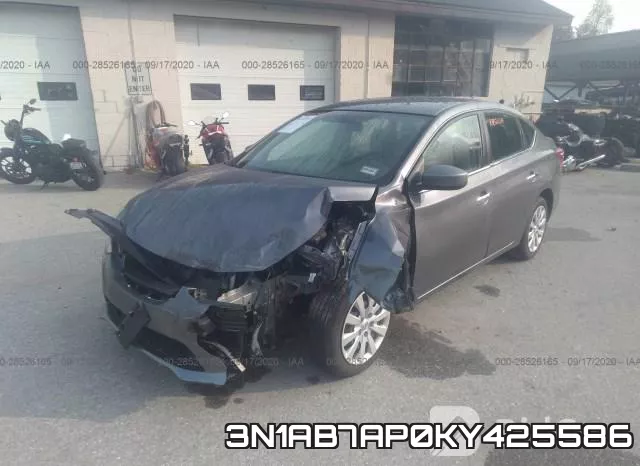 3N1AB7AP0KY425586 фото 3