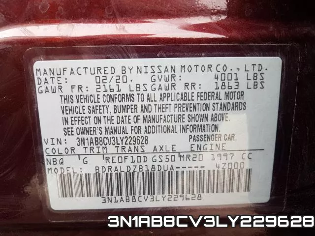 3N1AB8CV3LY229628 фото 2