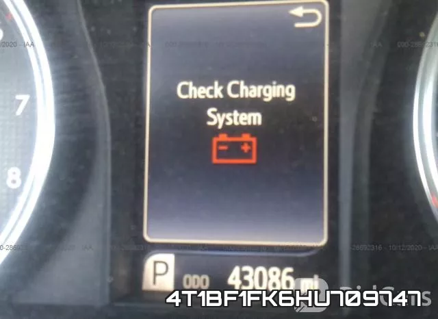 4T1BF1FK6HU709747 фото 8
