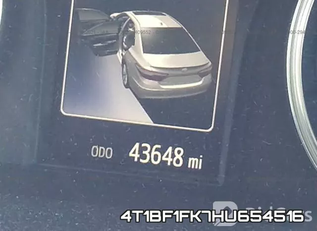 4T1BF1FK7HU654516 фото 8