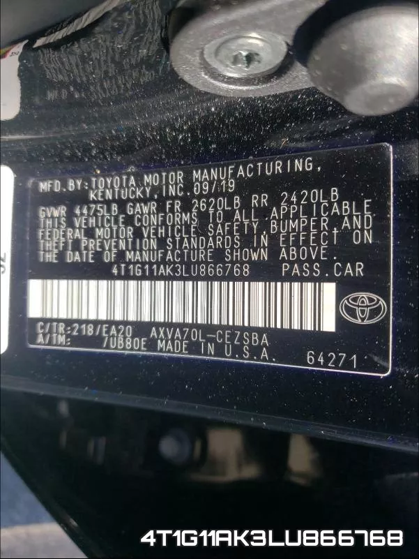 4T1G11AK3LU866768 фото 2