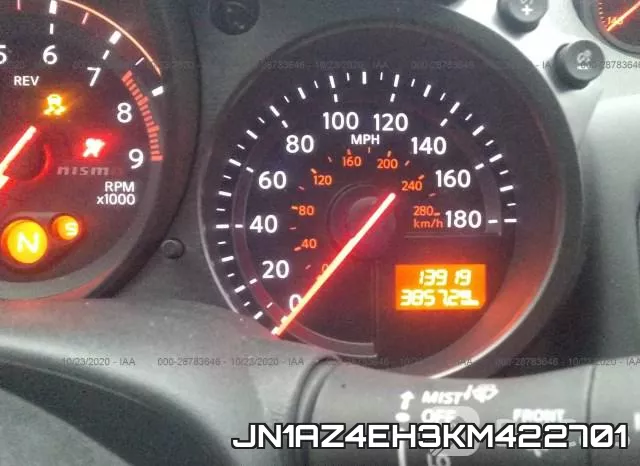 JN1AZ4EH3KM422701 фото 8