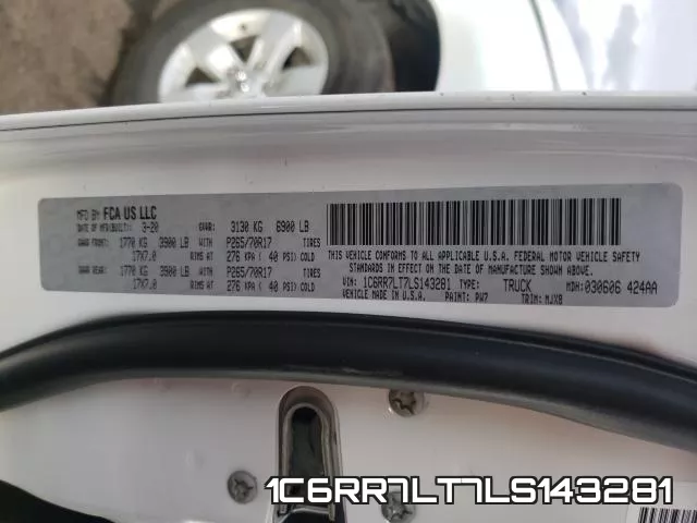 1C6RR7LT7LS143281 фото 2