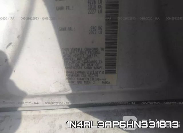 1N4AL3AP6HN331873 фото 10