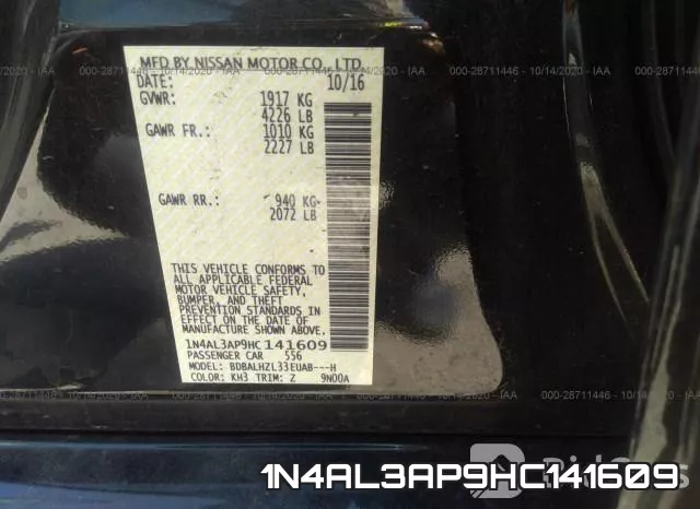1N4AL3AP9HC141609 фото 10