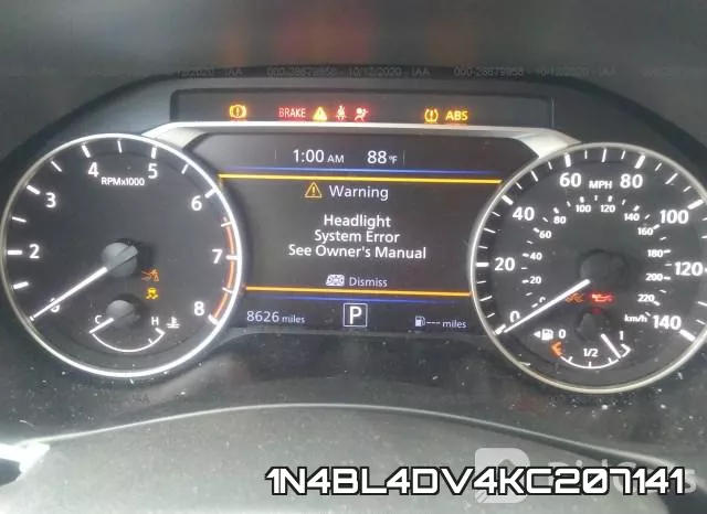 1N4BL4DV4KC207141 фото 8