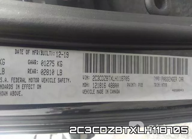 2C3CDZBTXLH118705 фото 9