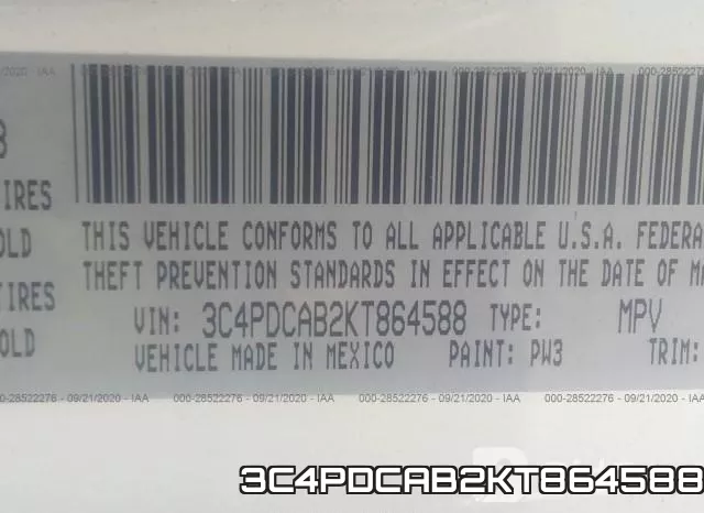 3C4PDCAB2KT864588 фото 7
