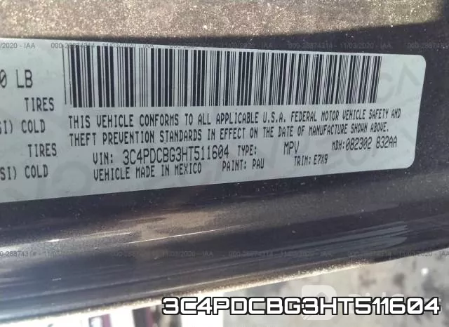 3C4PDCBG3HT511604 фото 10