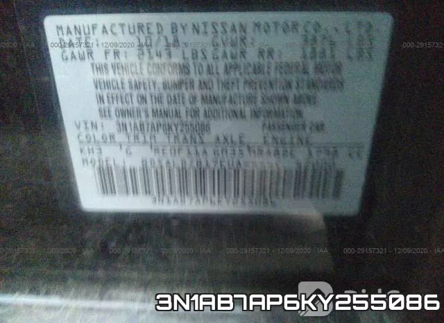 3N1AB7AP6KY255086 фото 10