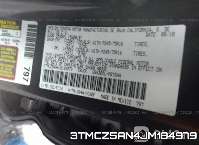 3TMCZ5AN4JM184979 фото 9