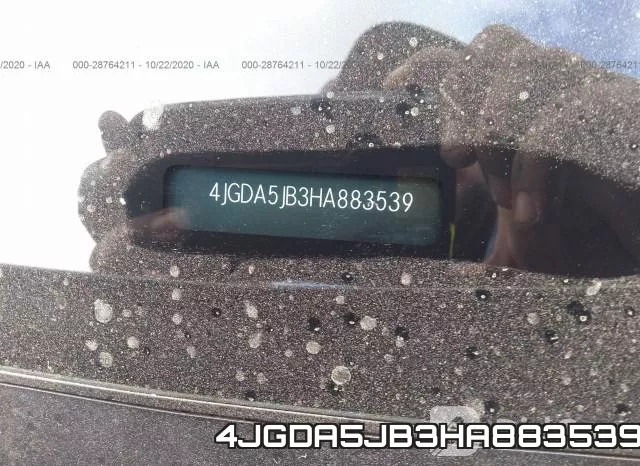 4JGDA5JB3HA883539 фото 7