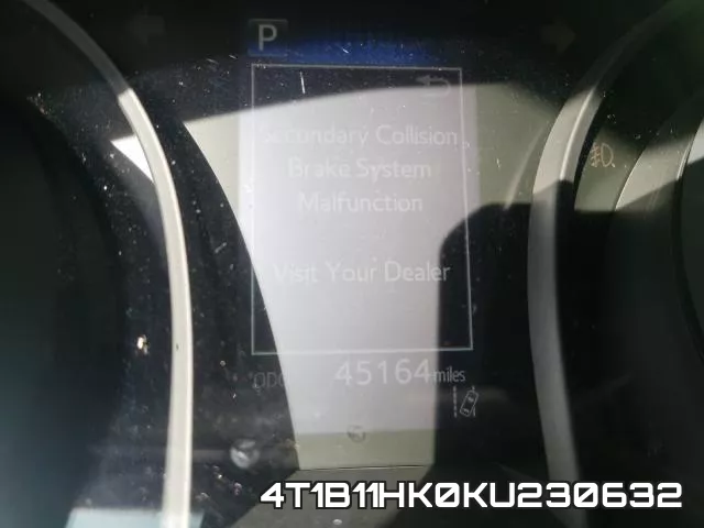 4T1B11HK0KU230632 фото 9