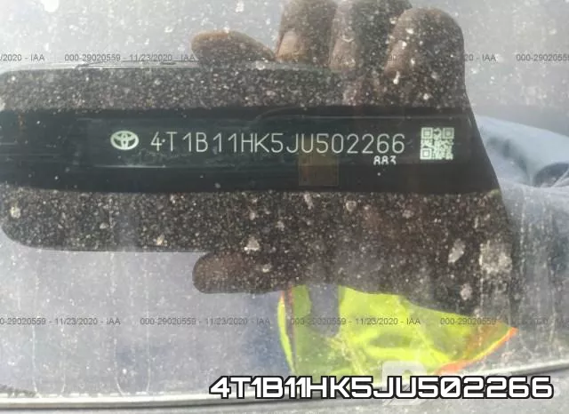 4T1B11HK5JU502266 фото 9
