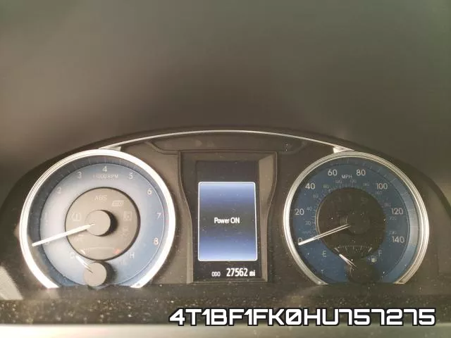 4T1BF1FK0HU757275 фото 9