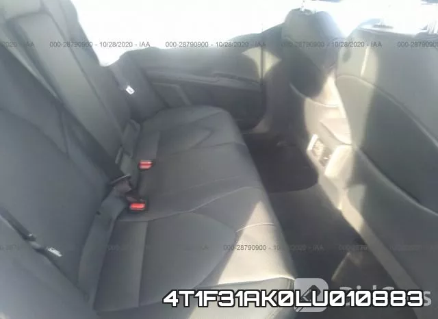 4T1F31AK0LU010883 фото 8