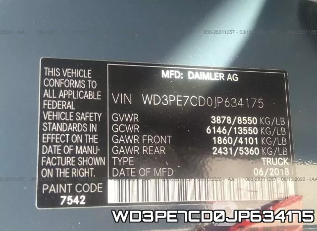 WD3PE7CD0JP634175 фото 10