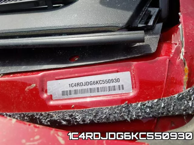 1C4RDJDG6KC550930 фото 2