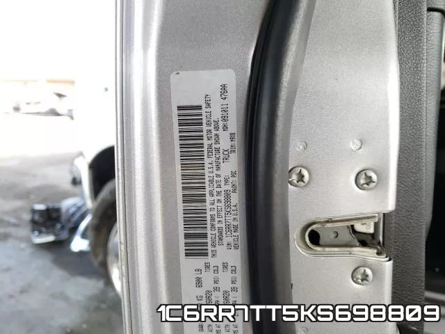 1C6RR7TT5KS698809 фото 2