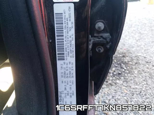 1C6SRFFT7KN857822 фото 2
