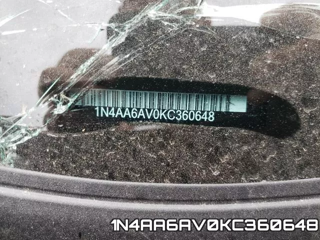 1N4AA6AV0KC360648 фото 2