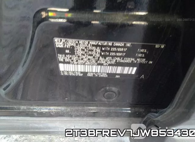 2T3BFREV7JW853430 фото 9