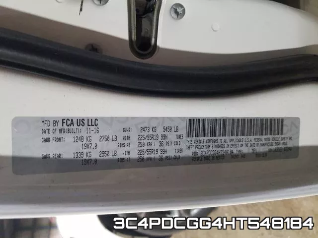 3C4PDCGG4HT548184 фото 2