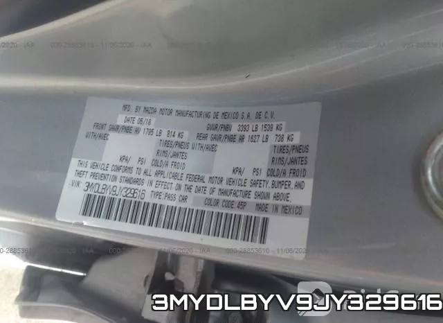 3MYDLBYV9JY329616 фото 8