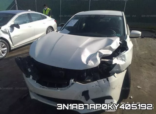 3N1AB7AP0KY405192 фото 7