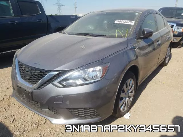 3N1AB7AP2KY345657 фото 2