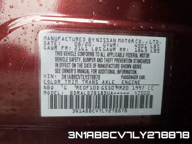 3N1AB8CV7LY278878 фото 2