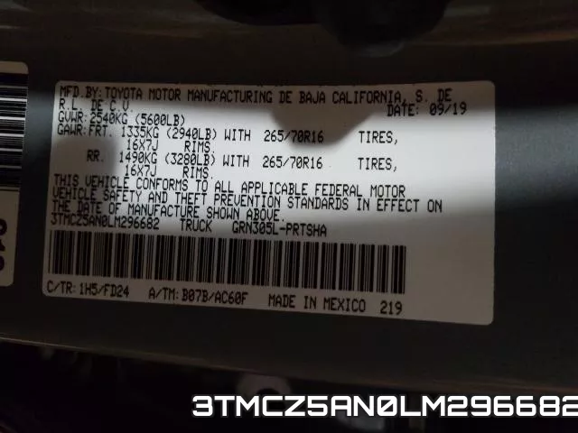 3TMCZ5AN0LM296682 фото 2