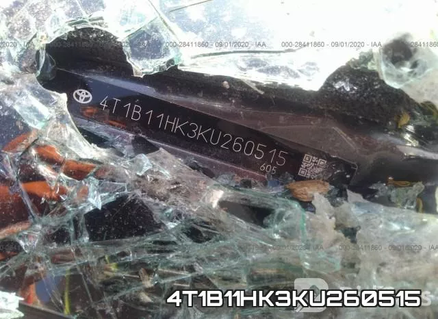 4T1B11HK3KU260515 фото 7