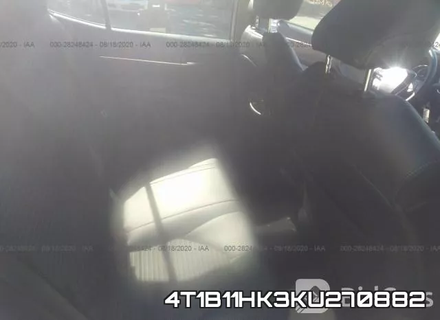 4T1B11HK3KU270882 фото 9