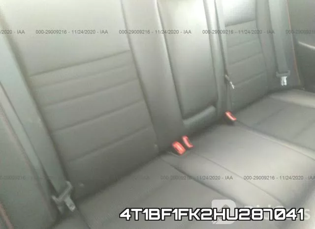 4T1BF1FK2HU287041 фото 7
