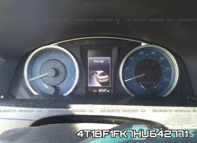 4T1BF1FK7HU642771 фото 8