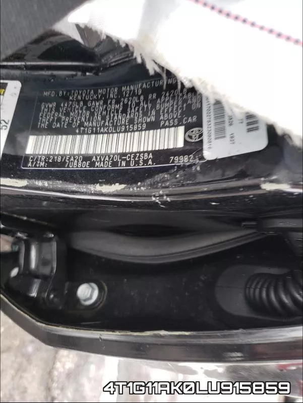 4T1G11AK0LU915859 фото 2