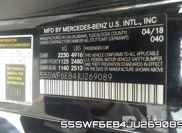 55SWF6EB4JU269089 фото 7
