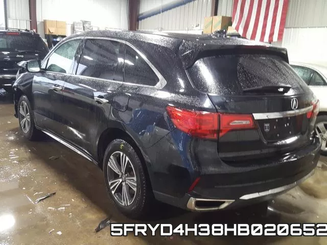 5FRYD4H38HB020652 фото 3