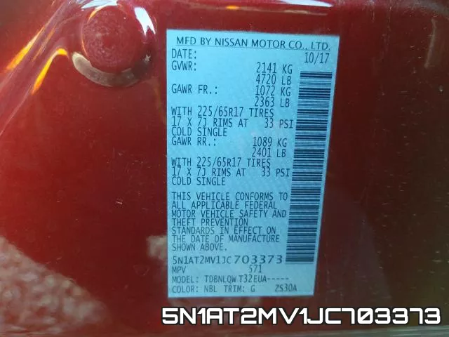 5N1AT2MV1JC703373 фото 2