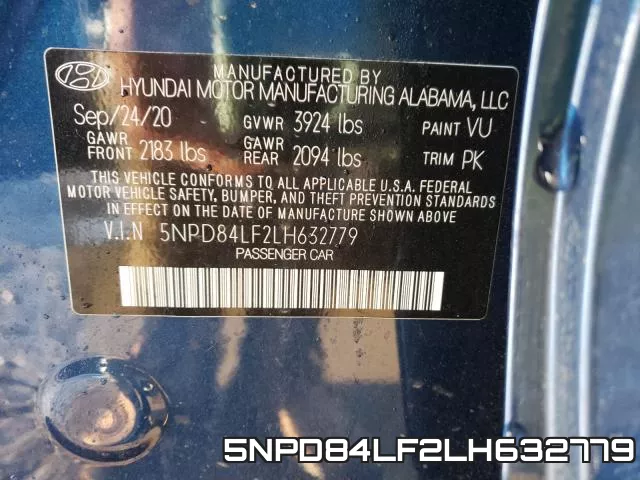 5NPD84LF2LH632779 фото 2