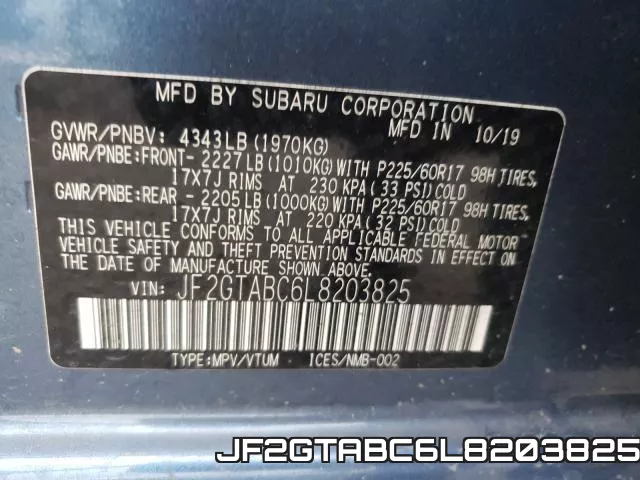 JF2GTABC6L8203825 фото 2