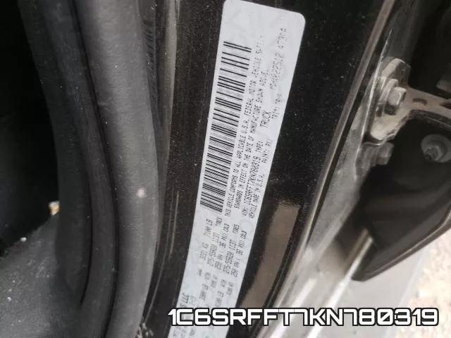 1C6SRFFT7KN780319 фото 2