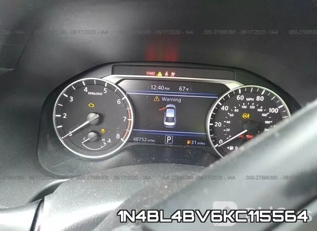 1N4BL4BV6KC115564 фото 8