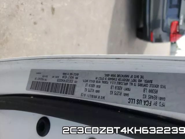 2C3CDZBT4KH632239 фото 2