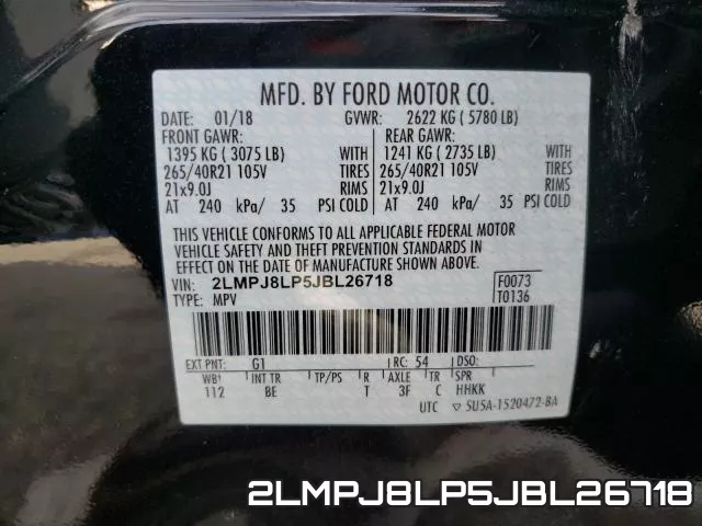 2LMPJ8LP5JBL26718 фото 2